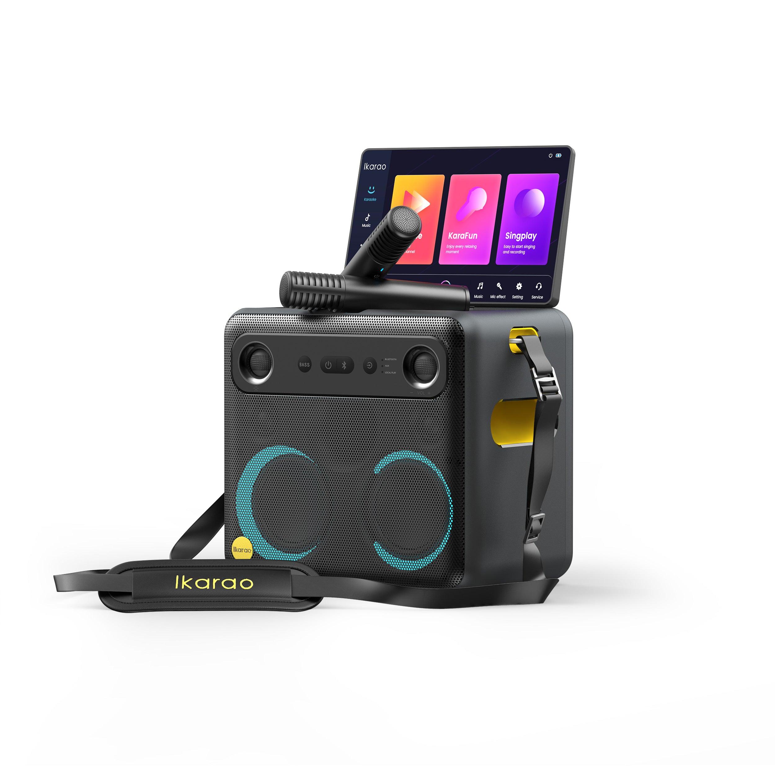 Get the party started with the Ikarao Break X2 Party Speaker featuring a 10.1